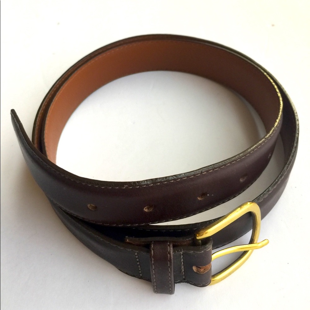 4/25🇺🇸LEEGIN GENUINE LEATHER MEN BROWN BELT S 40